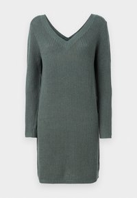 ONLMELTON LIFE HIGH LOW DRESS - Robe pull - balsam green