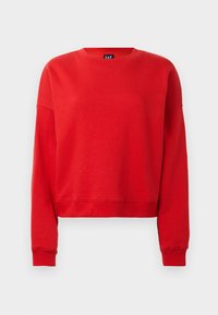 WEDGE SEAMED CREW - Mikina - modern red