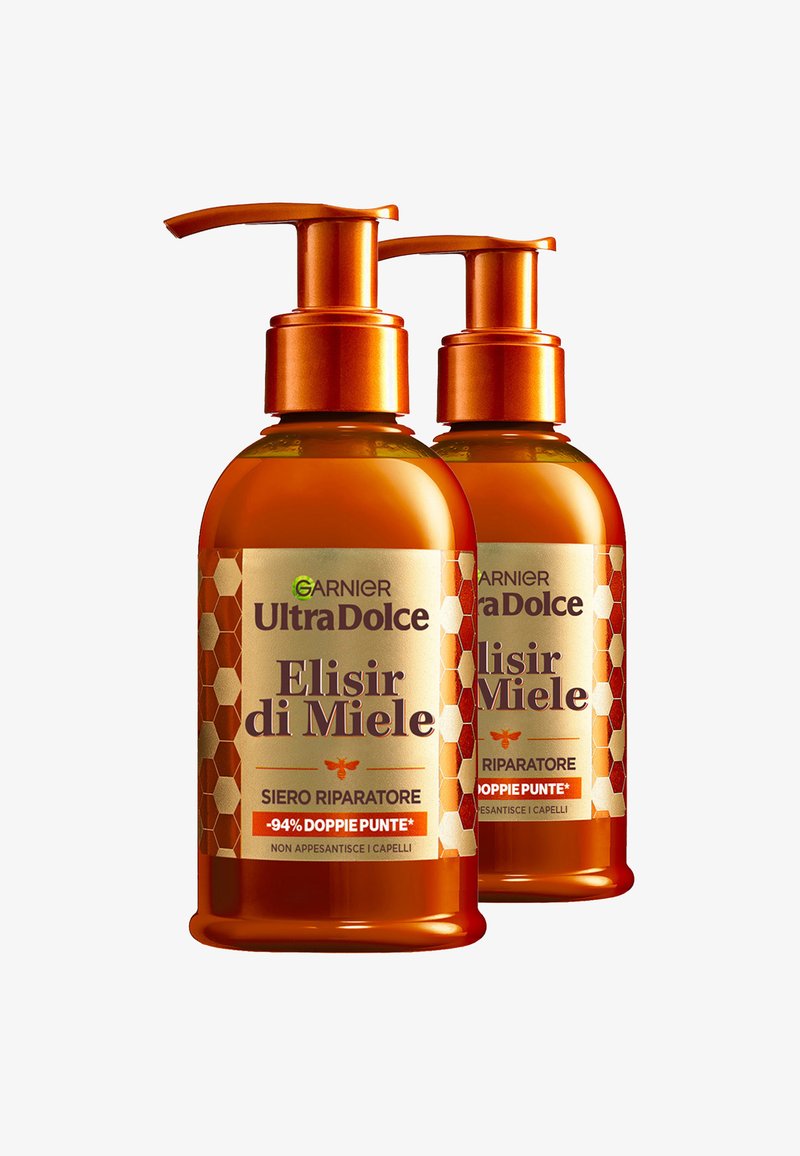 Garnier - ULTRA DOLCE ELISIR DI MIELE, SIERO RIPARATORE, CAPELLI DANNEGGIATI, 115ML - 2 PACK - Trattamenti capelli, Ingrandire