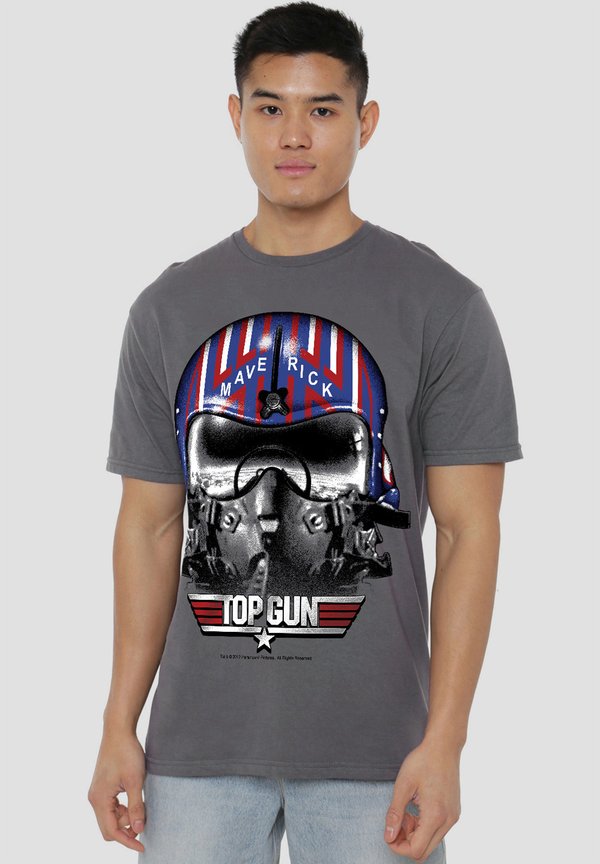 TOP GUN MAVERICK HELMET - T-Shirt print - anthracite