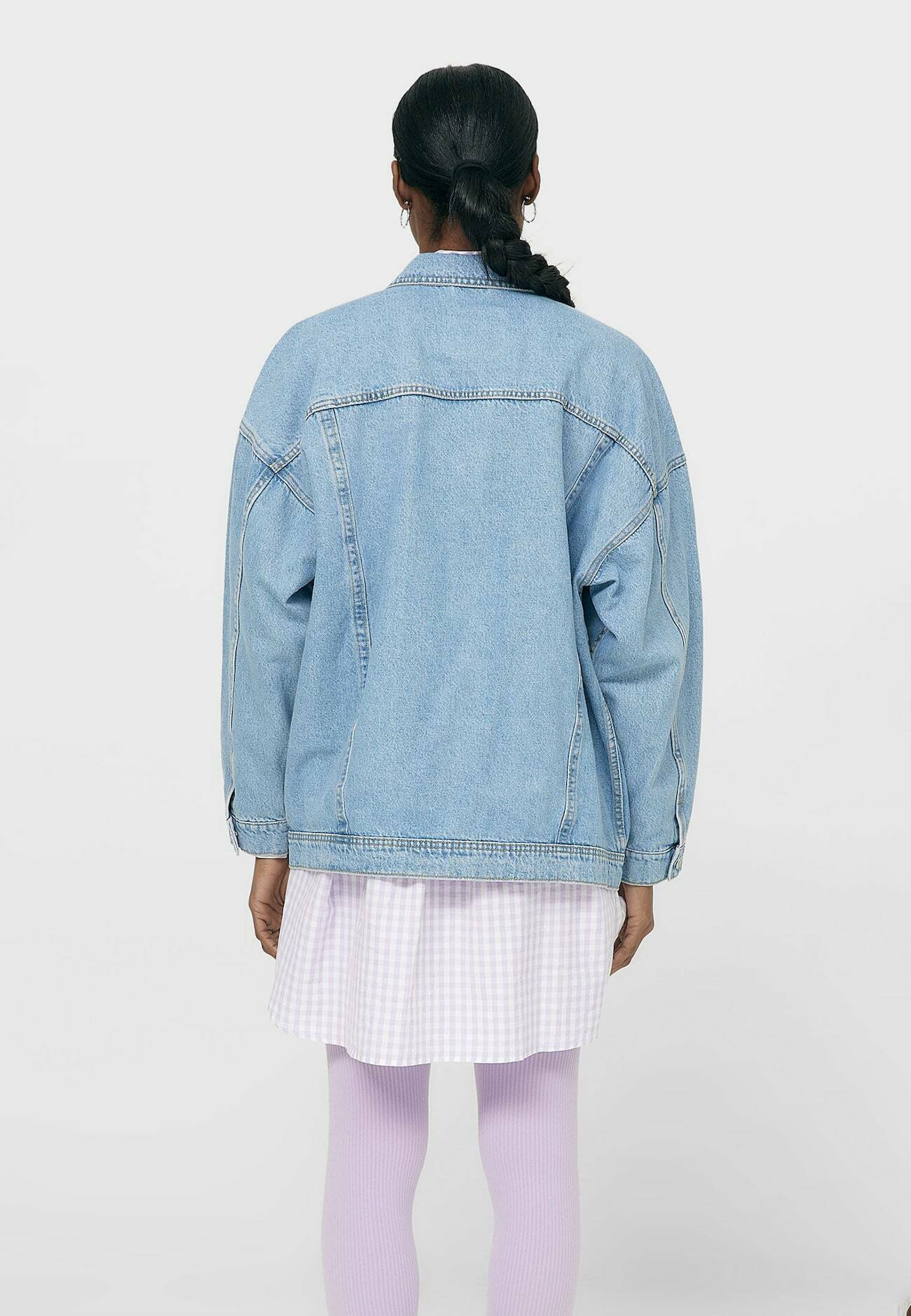 Stradivarius Denim jacket - blue 