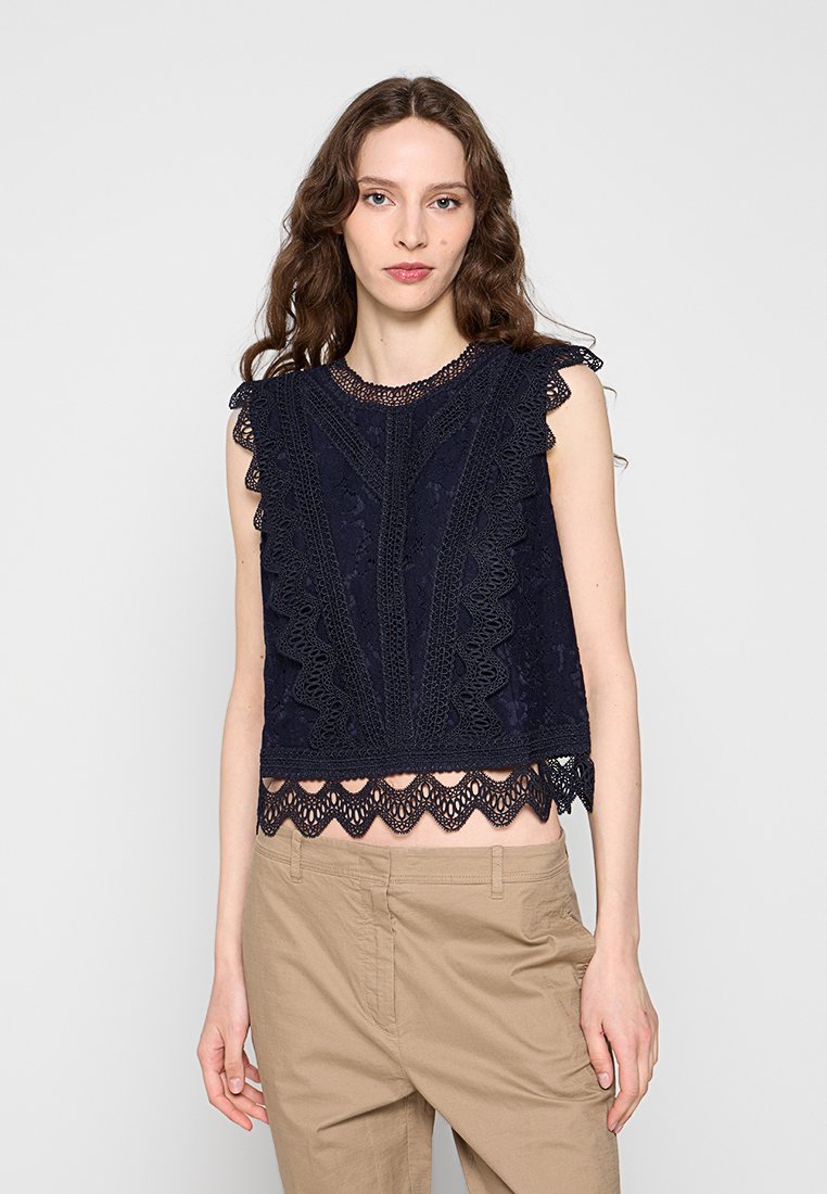 Apart Glamour Blouse donkerblauw Apart Glamour Blouse donkerblauw