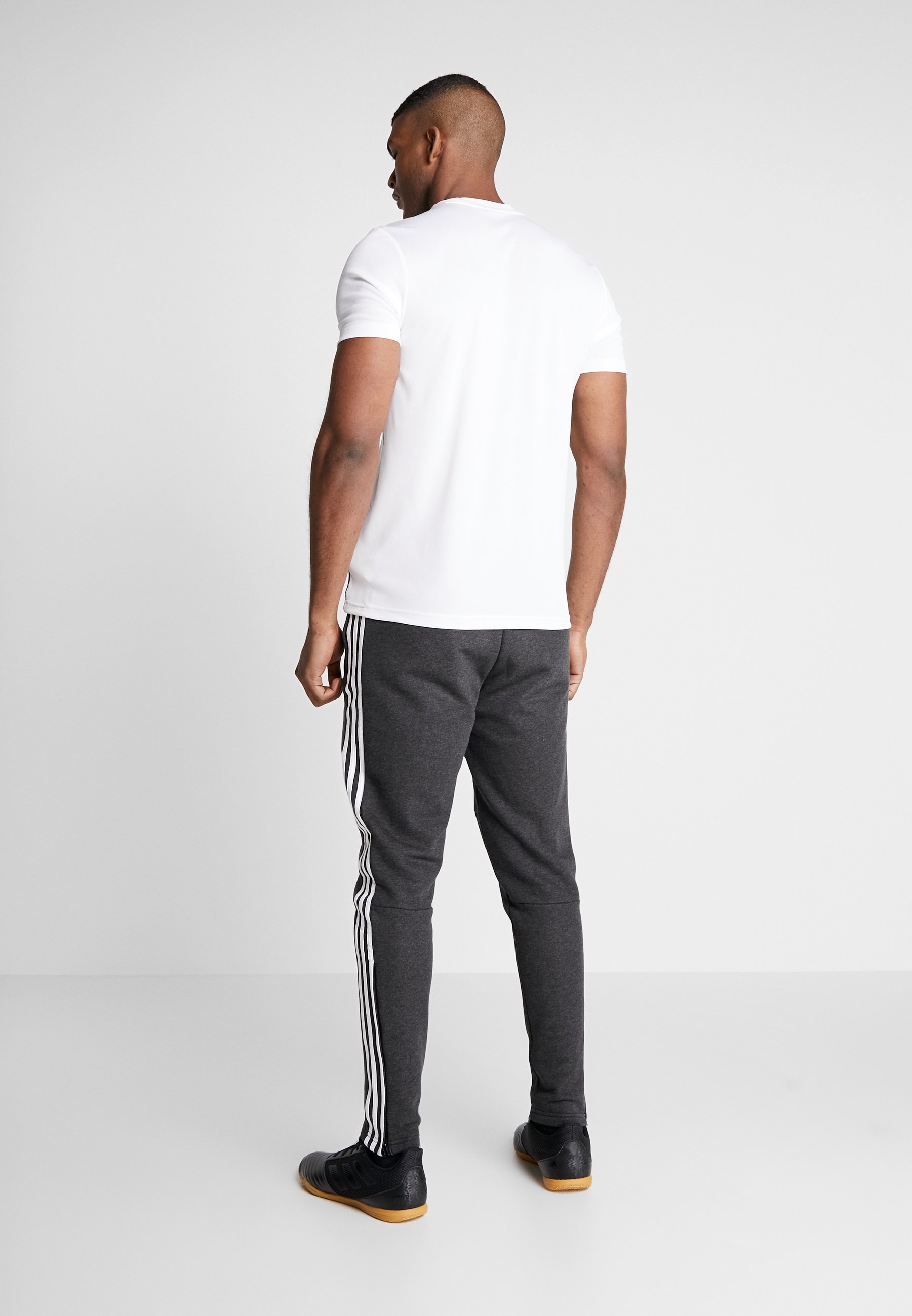 adidas Performance TIRO19 FT PNT - Tracksuit bottoms - dark grey -  Zalando.ie