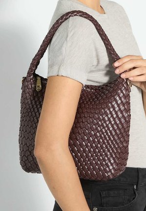 Dune London, DELIBERATE M - Sac à main - burgundy plain  synthetic