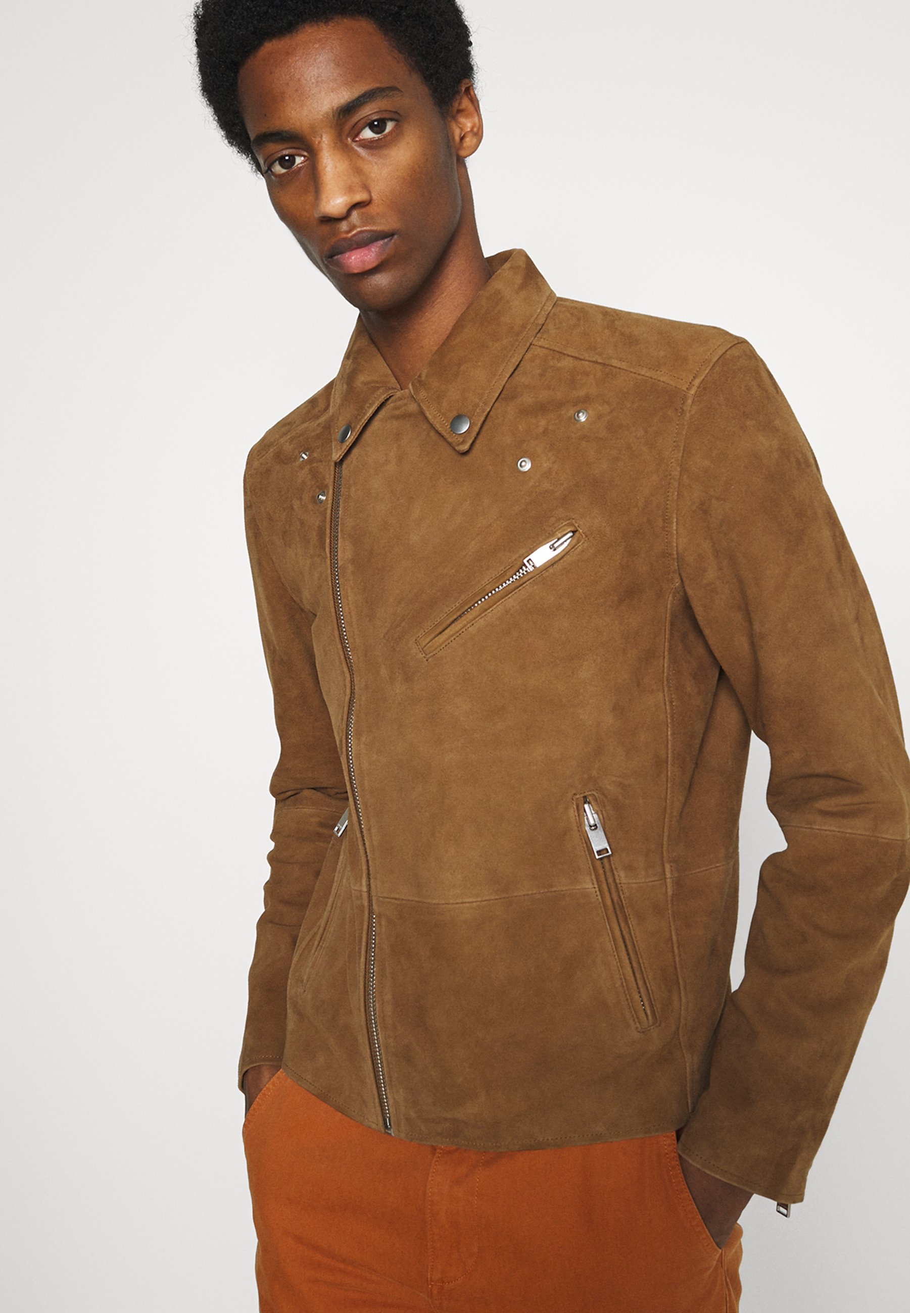 Selected Homme ICONIC - Leather jacket 