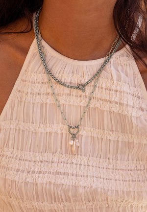 My Jewellery, BASIC LINK CHAIN WITH CLASP - Collar - zilver stainless steel