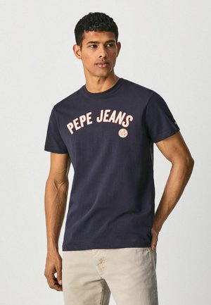 ALESSIO - Camiseta estampada - airforce blue
