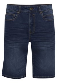 SDBRENT REGULAR FIT - Lühikesed teksad - dark blue denim