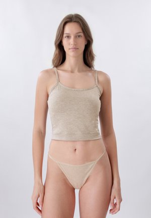 Even&Odd 5 PACK  - String - apricot/apricot gray/oat/light yellow/mid yellow