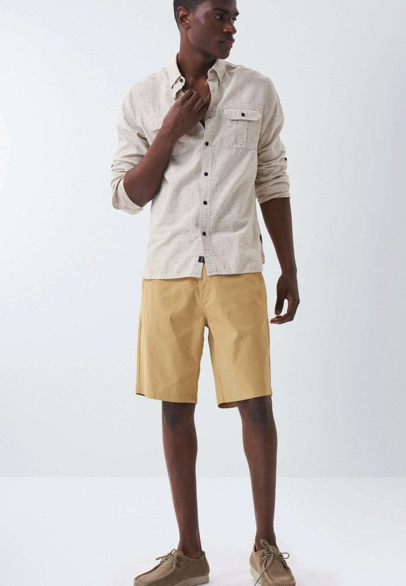Herren Chino Shorts | Salsa REGULAR Shorts Yellow/gelb - ZN66759 Herren Chino Shorts | Salsa REGULAR Shorts Yellow/gelb - ZN66759