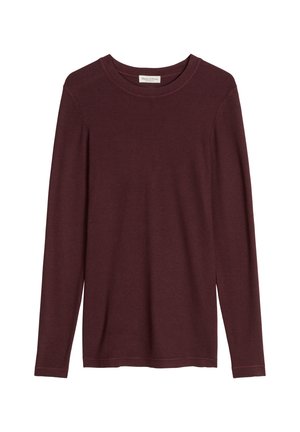 Marc O'Polo, JERSEY T-SHIRTS LONGSLEEVE - Long sleeved top - black cherry