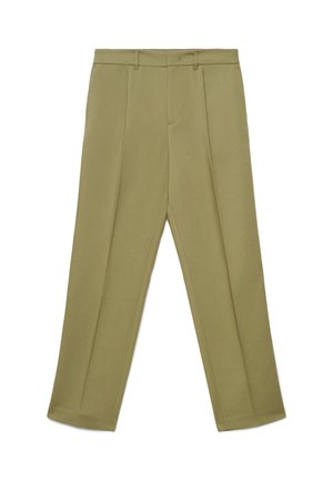 Calliope, PANTALONE LUNGO TINTA UNITA - Chinos - verde kaki