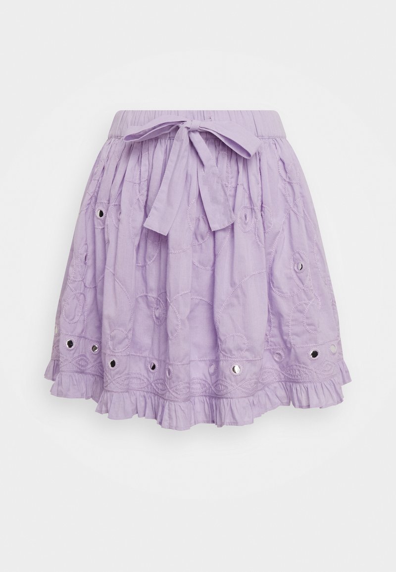 NIKKIE A-lijn rok lila