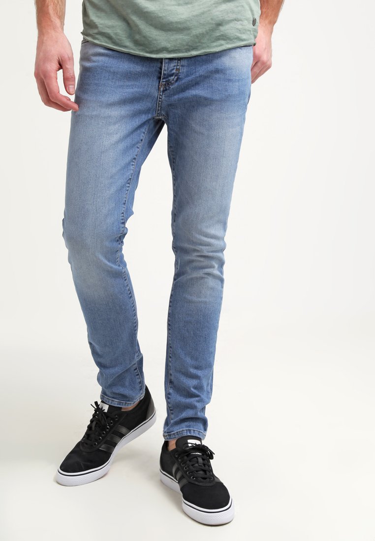 Pier One Traperice uskog kroja - light blue denim