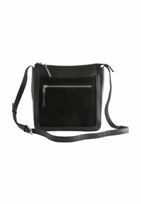 POCKET MESSENGER - REGULAR FIT - Rankinė per petį - black