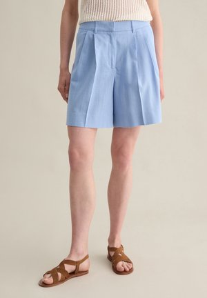 PIOMBO BERMUDA - Shorts - light blue