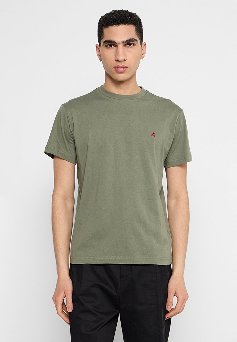 Replay T-shirt basic groen