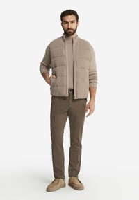 Falconeri REVERSIBLE - Weste - natürlich  sand colored beige