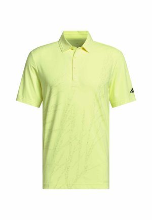 adidas Performance, ADIDAS PERFORMANCE ULTIMATE365 TOUR COOL FEELING FESCUE POLO SHIRT - Polo - frozen lemon