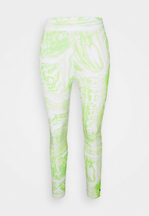 Leggings - Byxor - white/lemon twist