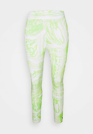 Leggings - white/lemon twist