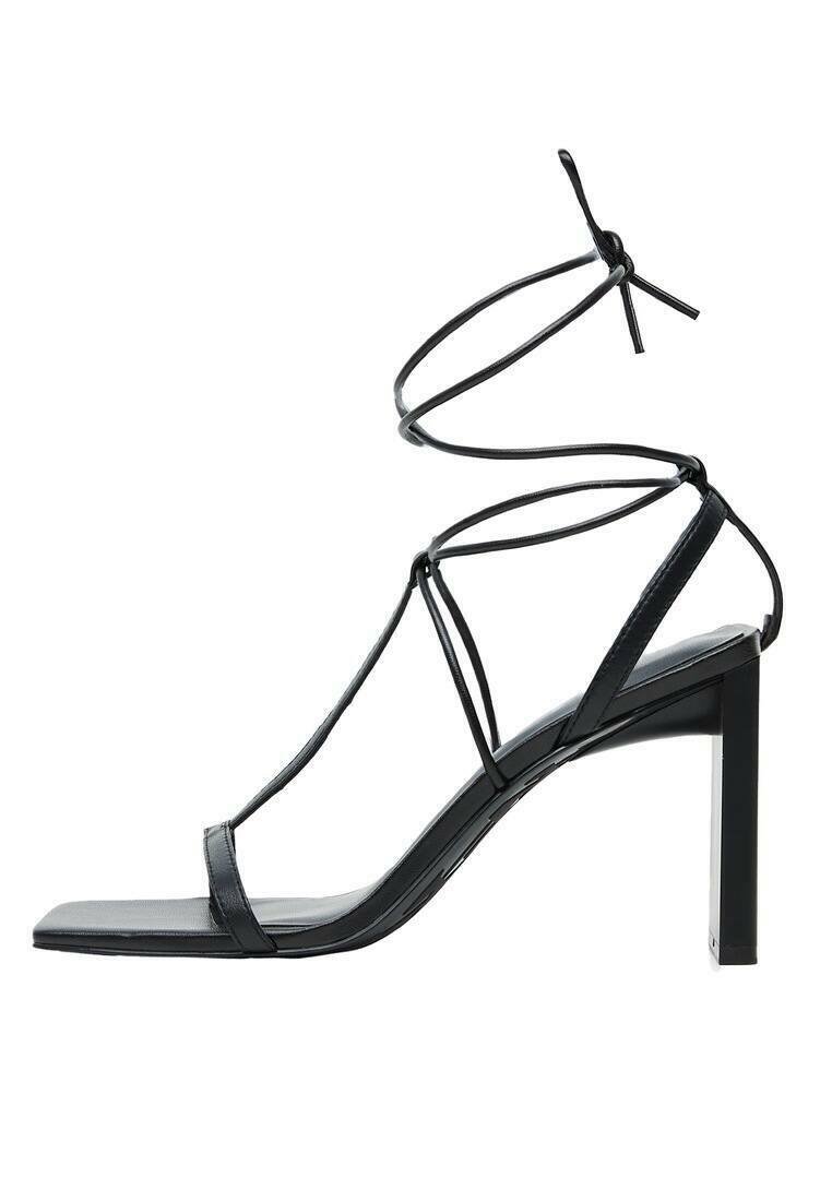 Mango Sandalen zwart