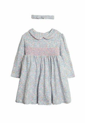 FLORAL SMOCKED PETER PAN REGULAR FIT - Denné šaty - pink
