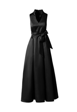 Adrianna Papell, MIKADO TIE FRONT DRESS - Vestito lungo - schwarz