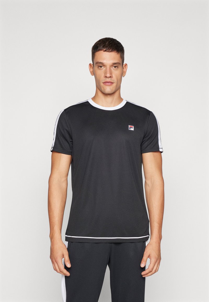 Fila ELIAS - Spordi T-särk - black/white