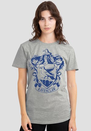 Harry Potter, HARRY POTTER RAVENCLAW ONE COLOR CREST - Print T-shirt - mottled light grey