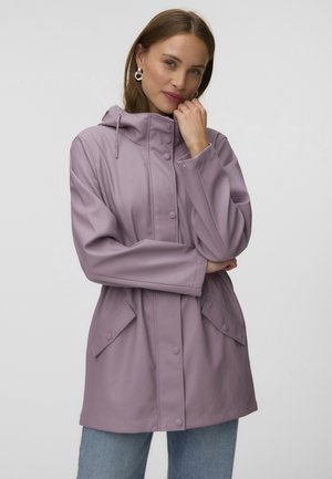 Vero Moda VMMALOU COATED JACKET NOOS - Αδιάβροχο μπουφάν - elderberry