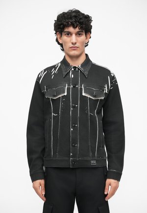 NEW - Giacca di jeans - white/black
