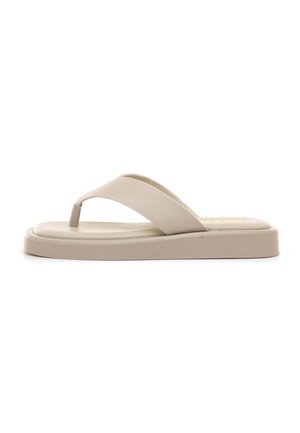 mtng, SANDALIAS PLANAS MABY - Chanclas de baño - beige
