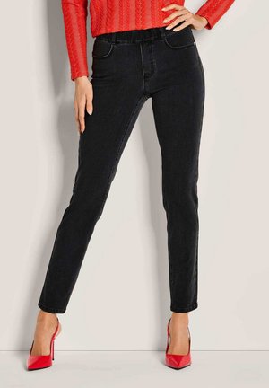 Slim fit jeans - black denim