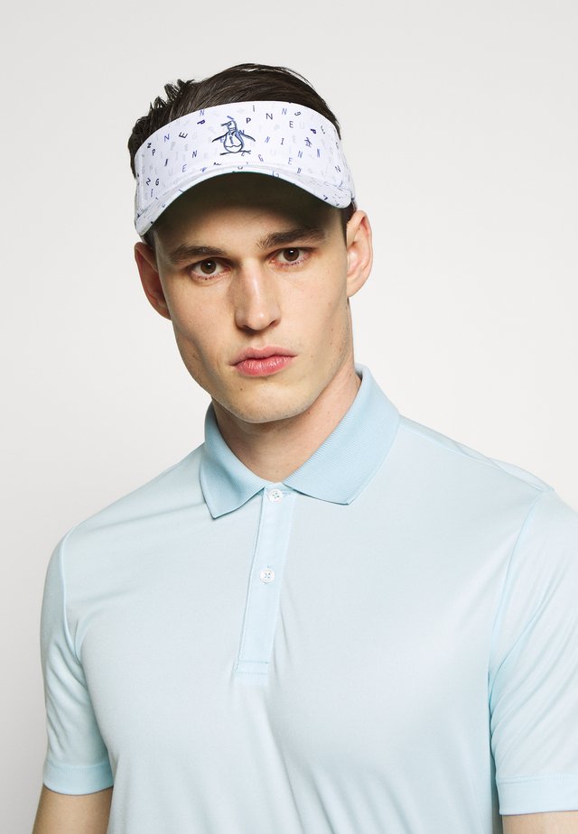 GOLF VINTAGE PRINT VISOR - Cap - bright white