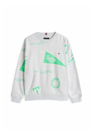 ALL OVER PRINTED - Felpa - grey heather