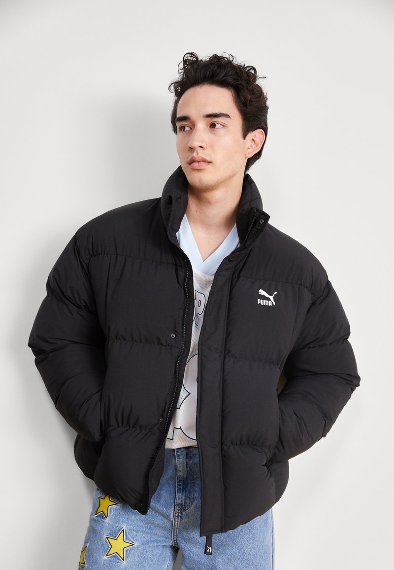 Puma CLASSICS PUFFER JACKET - Zimní bunda - black