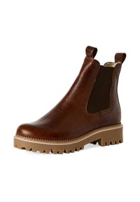 Tamaris ELEGANTE MIT REMOVABLE SOCK - Ankle Boot - cognac