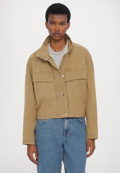 CLOSED SIGNATURE JACKET - Farkkutakki - urban beige