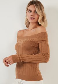 LELA REGULAR FIT - Pulóver - caramel