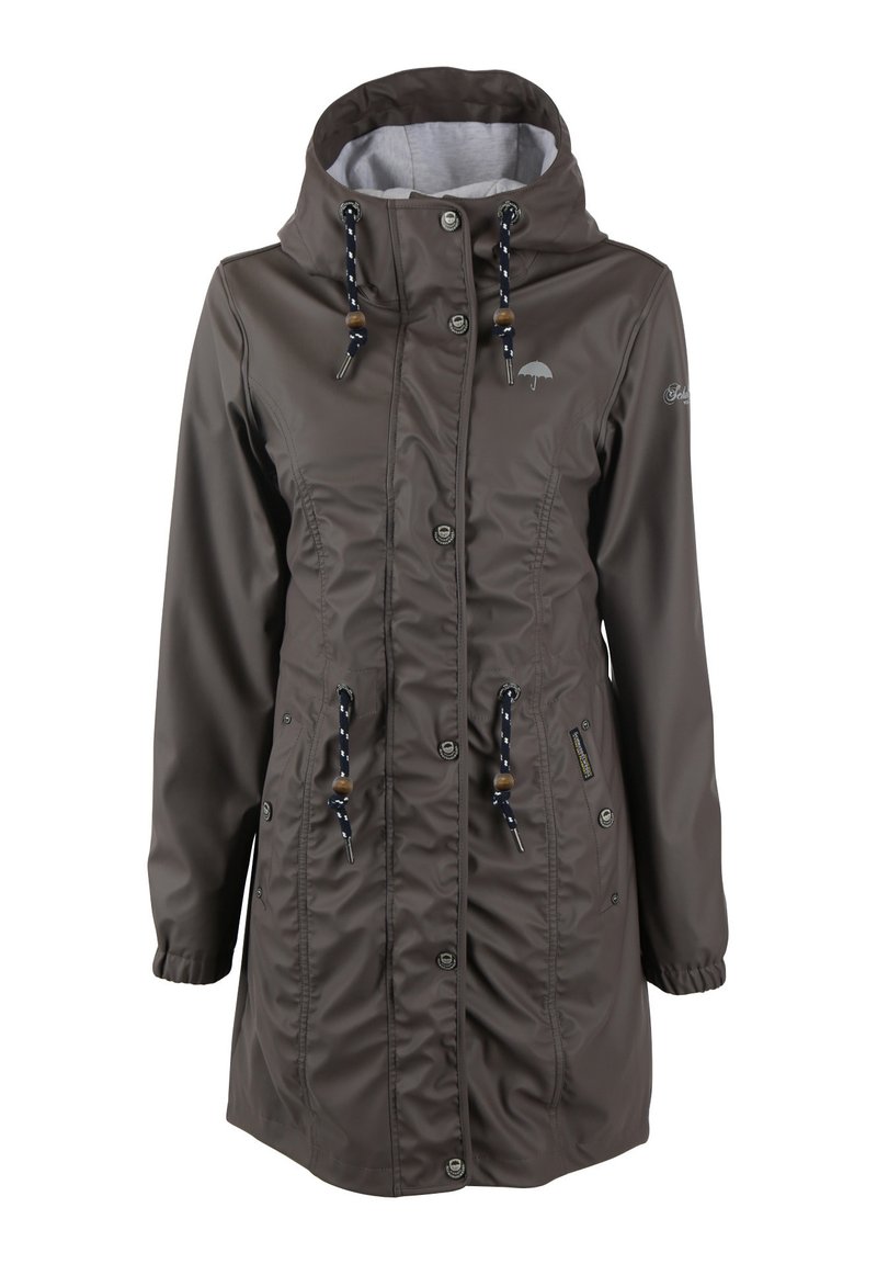 Damen Parkas | Schmuddelwedda Parka steingrau/dunkelgrau - RS84670 Damen Parkas | Schmuddelwedda Parka steingrau/dunkelgrau - RS84670