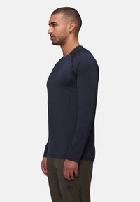 Mammut SELUN LONGSLEEVE MEN LOGO - Långärmad tröja - marine