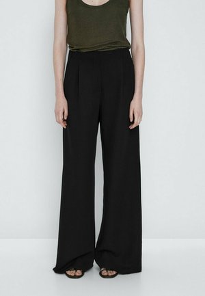 Trousers - black