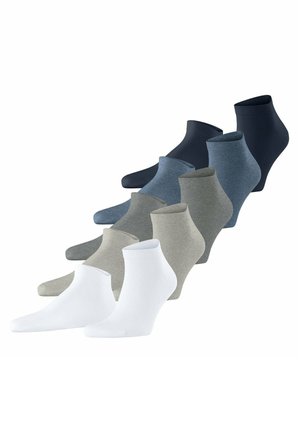 SOLID-MIX 5-PACK UNI - Sokken - blau/white