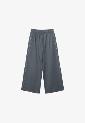 STUDDED PLUSH - Donji dijelovi trenirke - mottled dark grey