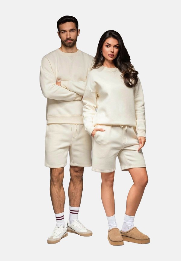 UNISEX SET   - Shorts - ecru