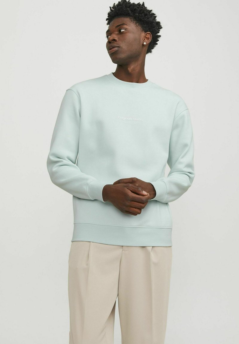 Jack & Jones JORVESTERBRO CREW NECK - Sweater - skylight