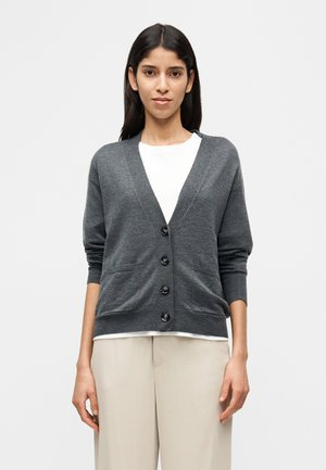 UNITO - Strickjacke - antracite