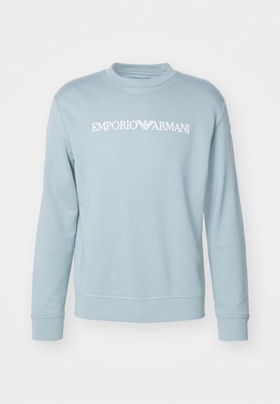 Emporio Armani FELPA - Ikdienas džemperis - light blue