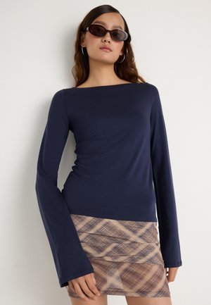 SOFT LONG SLEEVE TOP - Top dugih rukava - dark blue